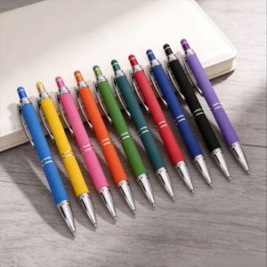 Multicolor Spray Adhesive Promotional Metal Ballpoint <b>Pen</b> with logo Slim Signature <b>Pen</b> Custom <b>Pen</b> for Corporate Advertising - Product Image 1