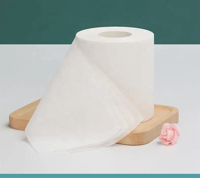 Экологически чистые бумажные полотенца из чистой 100% целлюлозы, 3 слоя, рулон туалетной бумаги, производители туалетной бумаги