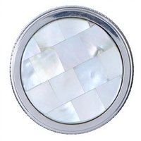 Poignée de porte de meuble en alliage de zinc multicolore de luxe avec incrustation de pierre et coque en cuir pour armoire, garde-robe et tiroir de cuisine – Vente en gros