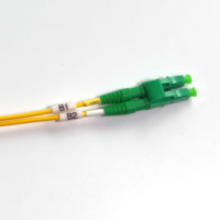 Cavalier à fibre optique LC/APC à SC/APC 9/125um OS2 Simplex Duplex Cordon de raccordement à fibre optique monomode SM DX SC LC APC Connecteur à fibre