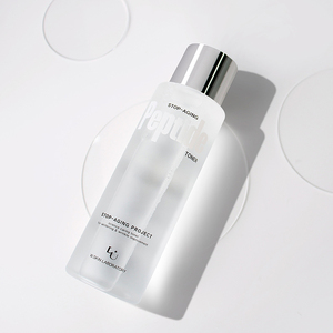 Tónico Facial con Péptidos Antienvejecimiento W.SKIN LABORATORY, 250 ml, Esencia Hidratante y Nutritiva para el Cuidado Diario de la Piel - Product Image 3