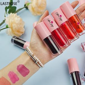 Tube de brillant à lèvres en plastique transparent emballage Transparent 9 couleurs teinte à lèvres brillant à lèvres huile pour les lèvres nourrissante avec de grandes baguettes - Product Image 4