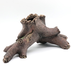 <span class=keywords><strong>Aquarium</strong></span> Landschap Boomstronk Stam Holle Betta Cichliden Grot Rotsen Voor Vissen Verbergen Tank Decoratie Decoraties - Product Image 4