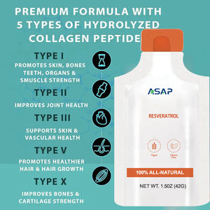 OEM Resveratrol Bebida Natural Piel Blanqueamiento Resveratrol Bebida Líquida Oral - Product Image 2