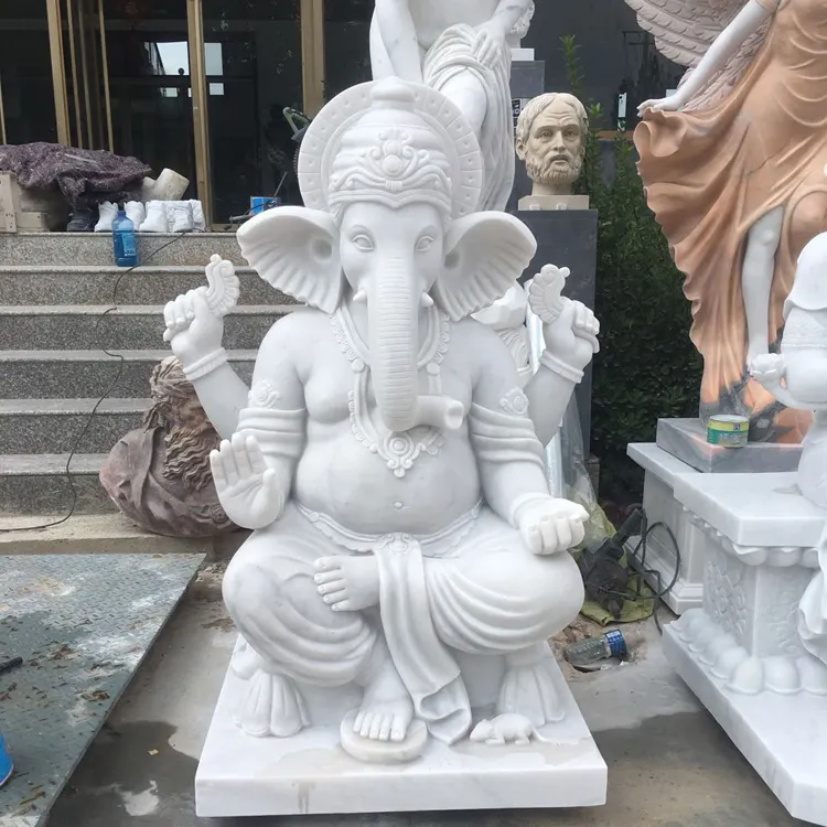 Estatua de mármol de diosa durga maa, directa de fábrica