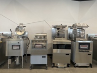 Friteuse électrique multifonction 45L, friteuse à poulet et frites, prix avantageux, friteuse commerciale