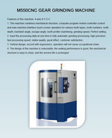 M500CNC affûteur de dents de lame de rectifieuse de dents d'engrenage cnc automatique de haute qualité