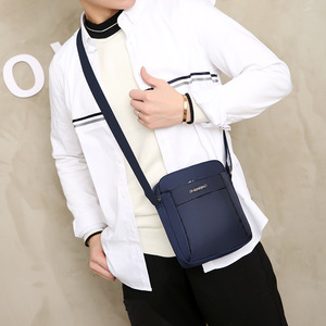 Men's Crossbody Bag Oxford Cloth <b>Mini</b> <b>Backpack</b> Black Urban Minimalism Leisure Travel Spring 2024 - Product Image 3