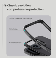 Étui de téléphone magnétique Nillkin Super Frosted Shield Pro pour OnePlus 13 / 15, coque arrière rigide en PC mat avec cadre souple antichoc