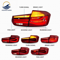 Nouveaux feux arrière de voiture entièrement à LED rouges, Plug & Play, séquentiels, LCI LED pour Série 3 F30/F35/M3 F80 2012-2019