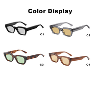 Nouvelles lunettes de soleil écologiques en bio-acétate, polarisées UV400, luxe durable, CE, boutique européenne, fabricant OEM en gros