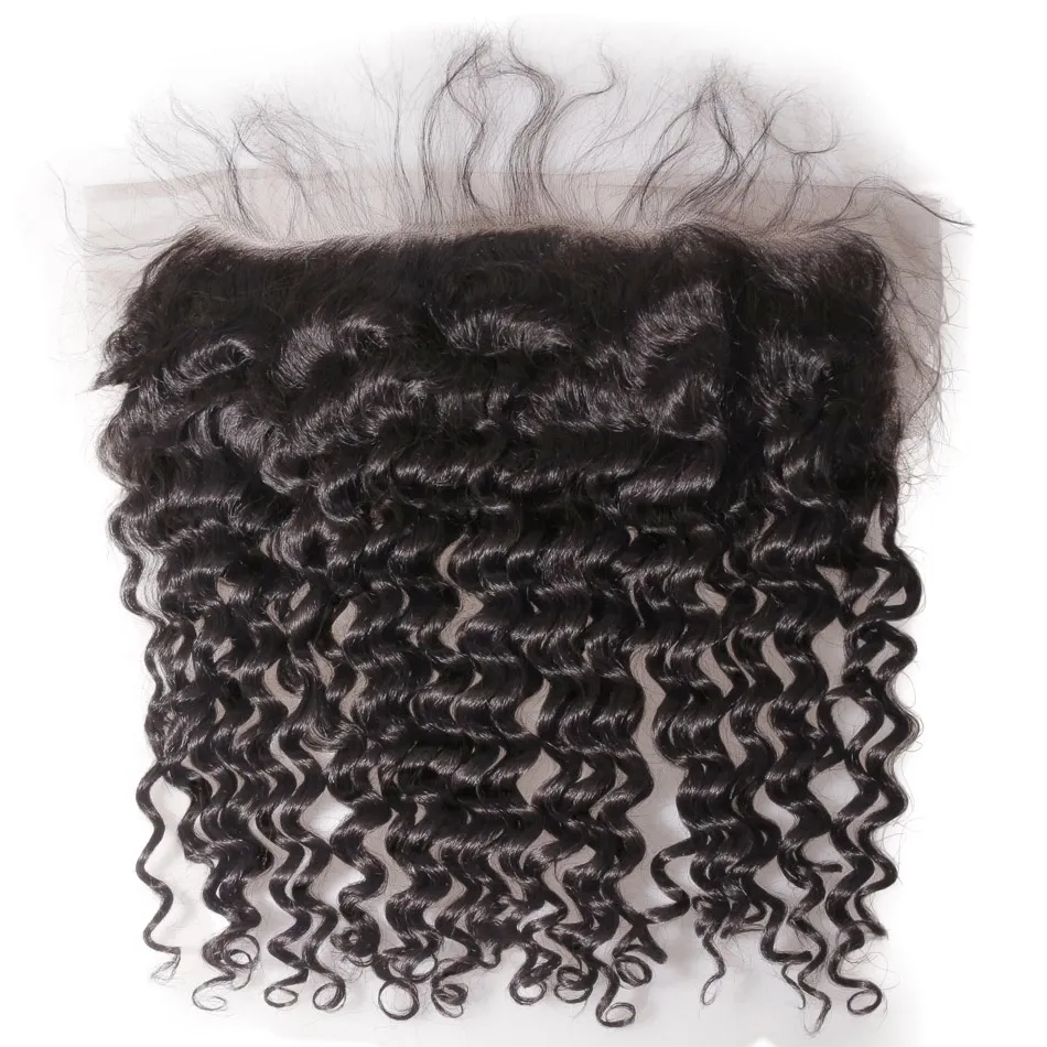100 אחוזים לא מעובד בתולה רמי ברזילאי קינקי מתולתל שיער טבעי Weave עם סגירת תחרה שוויצרית אמצע חלק חינם