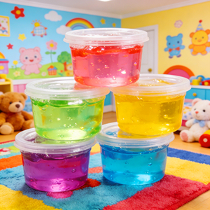 Kit de slime en mousse coloré à faire soi-même, argile anti-stress, jouets éducatifs pour enfants - Product Image 4