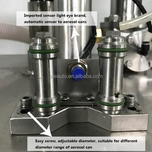 Máquina Semiautomática Neumática de Llenado y Sellado de <span class=keywords><strong>Aerosoles</strong></span> BOV de Acero Inoxidable 304/316L - Product Image 3