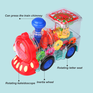 Rotation à 360 degrés concept roue universelle train <span class=keywords><strong>de</strong></span> transformation électrique jouets voiture <span class=keywords><strong>de</strong></span> course universelle avec lumière clignotante musicale - Product Image 4