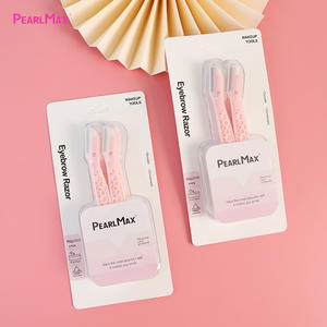 Maquinilla de afeitar para cejas al por mayor, maquinilla de afeitar facial para mujer, exfoliación de seguridad, herramienta de dermaplaning desechable portátil de una hoja - Product Image 1