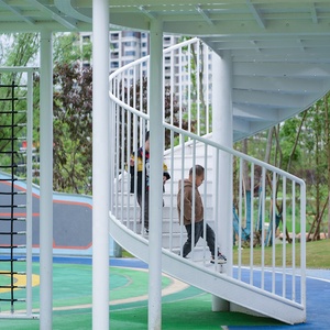 Grand équipement d'amusement extérieur toboggans en <span class=keywords><strong>acier</strong></span> inoxydable toboggan domestique grand équipement d'amusement extérieur toboggan de parc à thème - Product Image 6