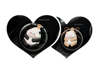 Diffuseur d'air frais pour voiture en forme de chat mignon et moderne, en résine, à clipser sur la grille d'aération, ornement d'intérieur avec parfum naturel, sans électricité requise
