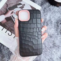 Étui de téléphone portable en cuir de crocodile d'usine d'origine pour iPhone 11 12 13 14 15 16 17 18 Pro Max