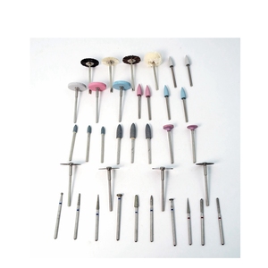 Kit de fraises de meulage et de polissage en porcelaine HP pour laboratoire dentaire, pour la finition des céramiques - Product Image 1