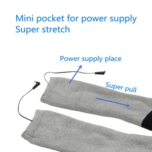 Calcetines Eléctricos Calefactables de Invierno con Cargador USB, Calentadores de Pies Eléctricos, Calcetines con Retención de Calor - Product Image 6
