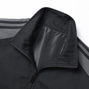 Conjuntos de <span class=keywords><strong>Ropa</strong></span> <span class=keywords><strong>Deportiva</strong></span> para Correr al Aire Libre, Fabricantes de <span class=keywords><strong>Ropa</strong></span> <span class=keywords><strong>Deportiva</strong></span>, Pantalones y Chaquetas Personalizados, Conjuntos de Dos Piezas para Hombre - Product Image 2