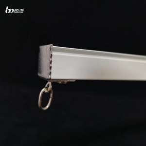 Nouvel arrivage Rail de rideau en aluminium monté au <span class=keywords><strong>plafond</strong></span> pour hôpital Rail de rideau silencieux réduisant le bruit Accessoire innovant - Product Image 6