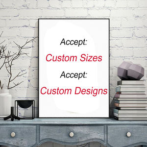 Pintura acrílica personalizada hecha a mano <span class=keywords><strong>para</strong></span> mujer africana, <span class=keywords><strong>cuadros</strong></span> artísticos de pared de color negro y dorado <span class=keywords><strong>para</strong></span> decoración de sala de estar - Product Image 6