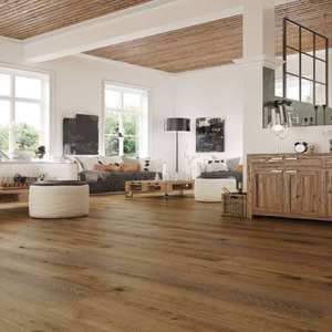 Planches de <span class=keywords><strong>parquet</strong></span> <span class=keywords><strong>stratifié</strong></span> en chêne européen lavé, 12 mm, directement de l'usine, pour projets professionnels - Product Image 4