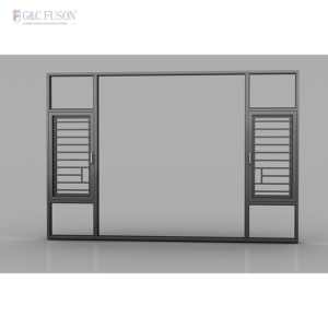 Fuson aluminium dakramen, aluminium dakraam, luifel, draai-kiepraam, metalen dakraam, luifelramen met hor - Product Image 4