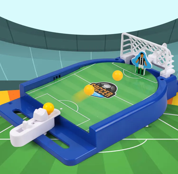 Top Catapult Kid's Desktop Sport Toy Fútbol baloncesto Bolos mini juego de mesa DIY Apilamiento Fiesta educativa juguete para niños