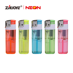 Briquet à gaz butane rechargeable avec design 3D Zodiaque long et fin, torche métallique coupe-vent pour fumer en extérieur - Product Image 4