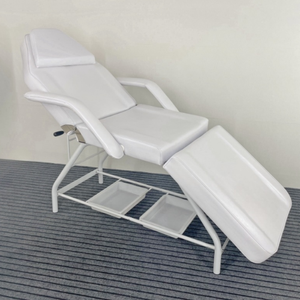 <span class=keywords><strong>Table</strong></span> de <span class=keywords><strong>massage</strong></span> manuelle pliable et réglable en acier inoxydable multifonctionnelle de luxe portable pour tatouage, cils, beauté, spa et salon - Product Image 1