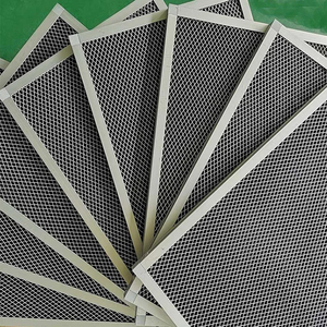 Venta directa de fábrica Suministros de filtro de carbón activado Filtro de filtro de aire AC Sistema HVAC para el hogar MERV 8 Filtro de aire plisado 20x20x1 - Product Image 5