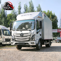 Camionnette Dongfeng 130HP 7,5 tonnes pour le transport de marchandises en ville, camion léger à caisse 4x2
