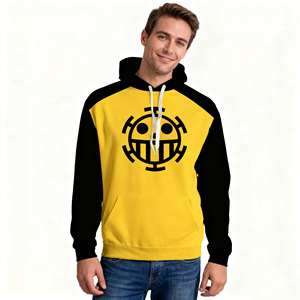 Fitspi <span class=keywords><strong>Anime</strong></span> 3D Sudadera con capucha Cosplay Pirates of Heart Thin Pullover Top prendas de vestir exteriores abrigo traje - Product Image 1