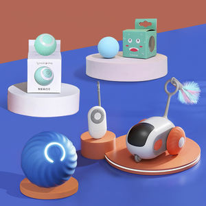 Jouet interactif pour chat en silicone, rechargeable par USB, voiture télécommandée intelligente, jouet pour animal de compagnie réaliste en forme de dessin animé - Product Image 4