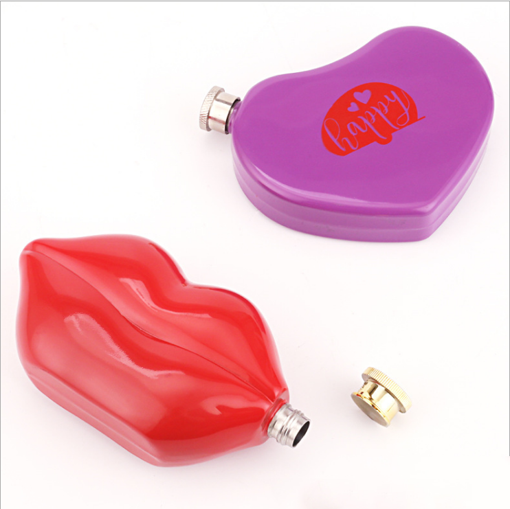 Специальный тип термоформы 18/8 нержавеющая сталь фляга для виски с пользовательским логотипом LFGB сертифицированный