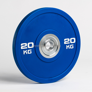 Discos de levantamiento de <span class=keywords><strong>pesas</strong></span> para gimnasio de 25kg al por mayor, barra de competición, placas de parachoques de goma, barra de entrenamiento en LBS y <span class=keywords><strong>KG</strong></span> - Product Image 3
