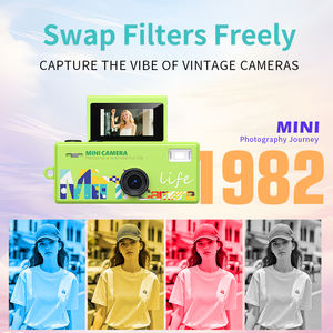 Appareil photo numérique rétro 2026 LK030 720P avec lumière d'appoint 180° °   Caméscope compact avec écran rotatif de 0,96 pouce - Product Image 3