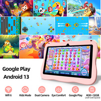 Tablette pour enfants K7 Pro en gros, OEM, 7 pouces, Android, 2 Go de RAM, 32 Go de ROM, Unisoc SC7731E, double caméra, WiFi, tablette PC pour garçons et filles