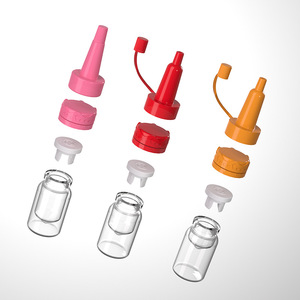 Wisdom <strong>Custom</strong> 5ml Inner Plug Vial Essential Oil Bottle-Glass Serum Dropper Bottle for Cosmetic <strong>Essence</strong> Refillable Container - Product Image 2