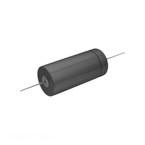 Condensateur à traversée de canal (TH) TCG101T150J1L, aluminium, 100 µF, 150 V, axial TH, 100 µF - Product Image 1