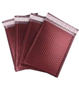 Sobre de <span class=keywords><strong>Correo</strong></span> de Burbujas de Poliéster Color Oro Rosa Personalizado para Envío de Cosméticos, Embalaje Acolchado, Bolsas de <span class=keywords><strong>Correo</strong></span> de Burbujas de Aluminio - Product Image 2