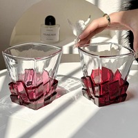 Verres à whisky créatifs en gros, verres à whisky en cristal de luxe léger de 300 ml, nouveauté pour restaurants et fêtes