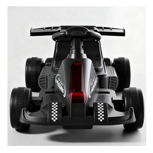 Auto Eléctrico para Bebés con 4 Ruedas, Doble Tracción Eléctrica, Arranque con un Botón, Música, Luces, Batería de 6V4, PVC Resistente, Aprendizaje Mejorado - Product Image 1