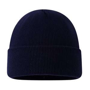 Fabricant de bonnets en tricot OEM, bonnet d'hiver personnalisé avec logo, bonnet en tricot acrylique pour la vente en gros mondiale - Product Image 3