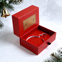 Boîte cadeau pour vin en papier recyclé gaufré avec doublure en éponge, pelliculage mat et revêtement UV pour occasions spéciales, élégante