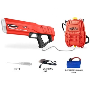 ปืนฉีดน้ำไฟฟ้าสำหรับ<span class=keywords><strong>เ</strong></span>ด็กและผู้ใหญ่-ของเล่นอิเล็กทรอนิกส์พลาสติก สนุกสนานริมชายหาดในฤดูร้อน - Product Image 5