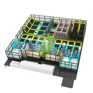 Hochdichter Schaumstoff Pit Blocks Schwamm-Schaumwürfel individuelles Logo für Indoor Trampoline Park Gymnastik Schaumstoff Pit Würfel